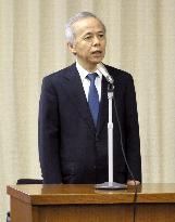 TEPCO head confident of shielding toxic water in trenches