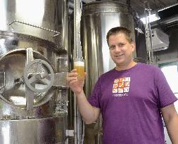 Czech works as brewmaster in Noto, Japan