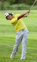 Matsuyama practices in pro-am round for Barclays tourney