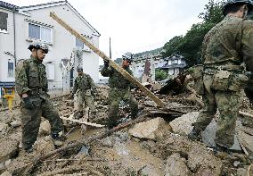 Landslide disaster in Hiroshima