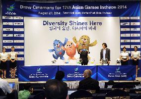 Draw ceremony for Incheon Asian Games