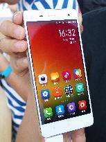 New smartphone model by China's Xiaomi