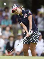 Ueda hits approach shot on final day of CAT Ladies