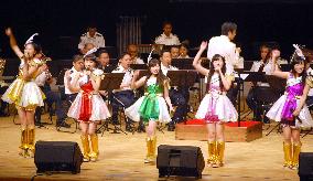 Momoiro Clover Z performs on 'Day of Koban'