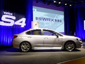 Fuji launches new automatic sports sedan WRX S4