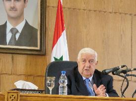 Syrian FM stresses Damascus' role against Islamic State