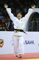 Udaka wins women's 57-kg event at judo world championships