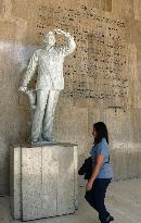 Statue of ex-Philippine President Ramon Magsaysay
