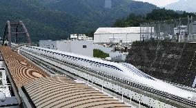 Public invited to test rides on maglev train trial line
