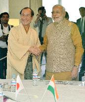 Indian PM Modi meets Kyoto mayor during Japan visit