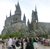 USJ draws record visitors due to Harry Potter attraction