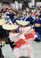 Traditional early autumn festival in Toyama