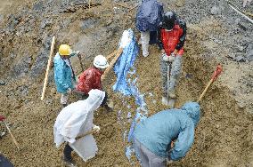 Dinosaur fossil excavation resumed in northern Japan