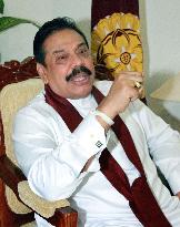 Sri Lankan President Rajapaksa