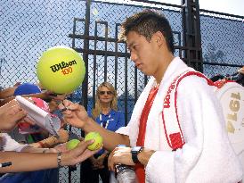 Nishikori ready for U.S. Open semifinals