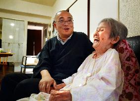 Japanese Buddhist monk finds new role at elderly home