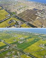 2011 disaster: farmland then and now