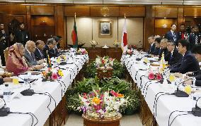 Japan Prime Minister Abe in Bangladesh