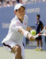 Nishikori upsets world No. 1 Djokovic to reach U.S. Open final