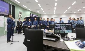New industry minister Obuchi visits Fukushima plant