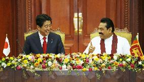 Abe in Sri Lanka