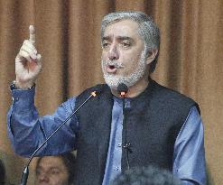 Abdullah not to accept Afghan presidential election results