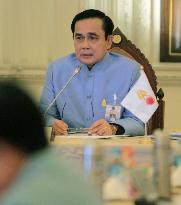 Thai PM Prayuth holds 1st Cabinet meeting