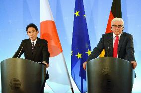 Kishida, German FM agree on stabilizing Ukraine