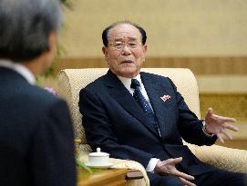 N. Korea's top official says ties with China unchanged