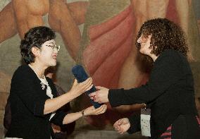 Japanese writer receives Andersen author award