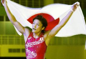 Icho wins gold in women's 58-kg wrestling
