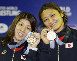 Yoshida, Icho claim gold in women's wrestling
