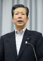 New Komeito chief Yamaguchi secures another term