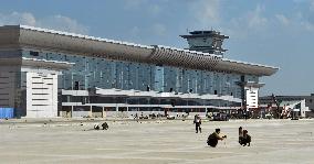 2nd terminal at Pyongyang airport nears completion