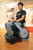 Engineers, other experts design all-terrain wheelchair