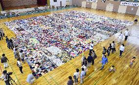 World's largest blanket created in disaster-hit Japan city