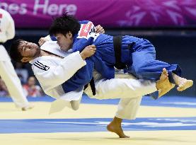 Japan's Shishime wins bronze in men's 60kg-class judo
