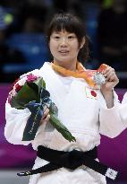 Yamagishi wins silver medal in women's 48 kg judo match