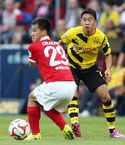 Mainz beat Dortmund in 'Shinji vs Shinji' match