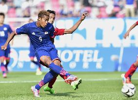 Japan beat Nepal to reach last 16 in Asian Games soccer