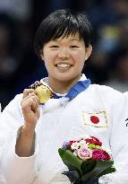 Japan's Yamamoto wins women's 57-kg judo gold at Asian Games