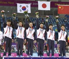 Japan stuns China to win men's gymnastics team gold