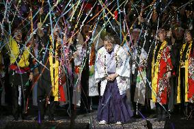 Singer Kitajima performs 4,500 stages in 46 yrs