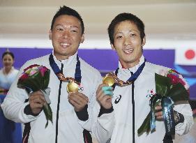 Japan wins men's doubles squad bowling at Asian Games