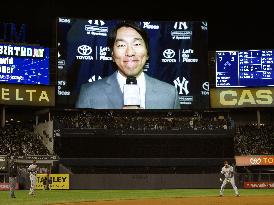 Ex-Yankee Matsui sends message to retiring Jeter