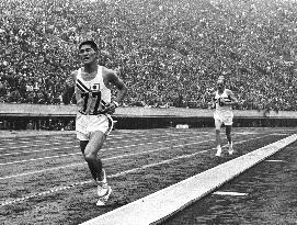 1964 Tokyo Olympics scene in Kyodo News 'Chronicle' series
