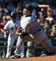 N.Y. Yankees' Tanaka out of sorts in 2nd start back