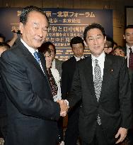 China's Cai implies Abe gov't cause of worsening ties