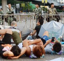 H.K. prodemocracy protests