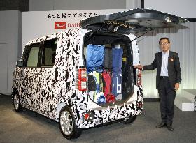 Daihatsu to release mini-wagon with biggest interior space